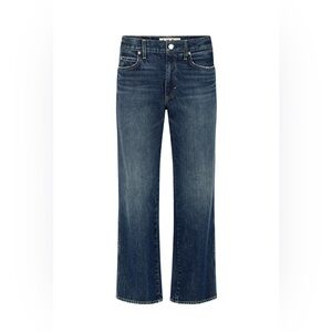 AMO Billie Wide Straight Ankle Jean in Metaphor